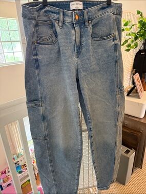 Lane Bryant Light Blue Carpenter Jeans